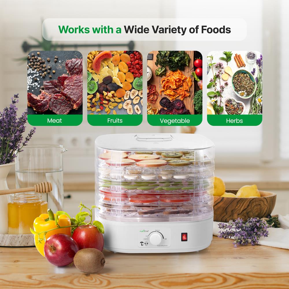 Electric Countertop Food Dehydrator, Food Preserver - Image 3