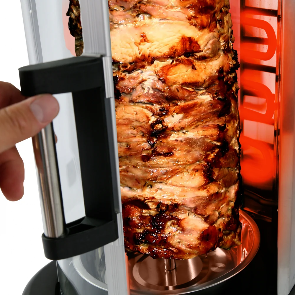 Vertical Rotisserie Oven - Rotating Kebob Cooker - Image 2