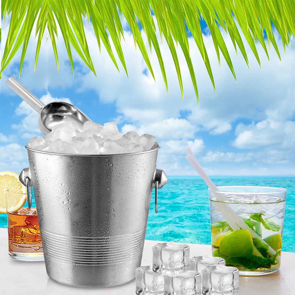 Stainless Steel Ice Scoop 12 oz Durable Dishwasher Safe - Image 4