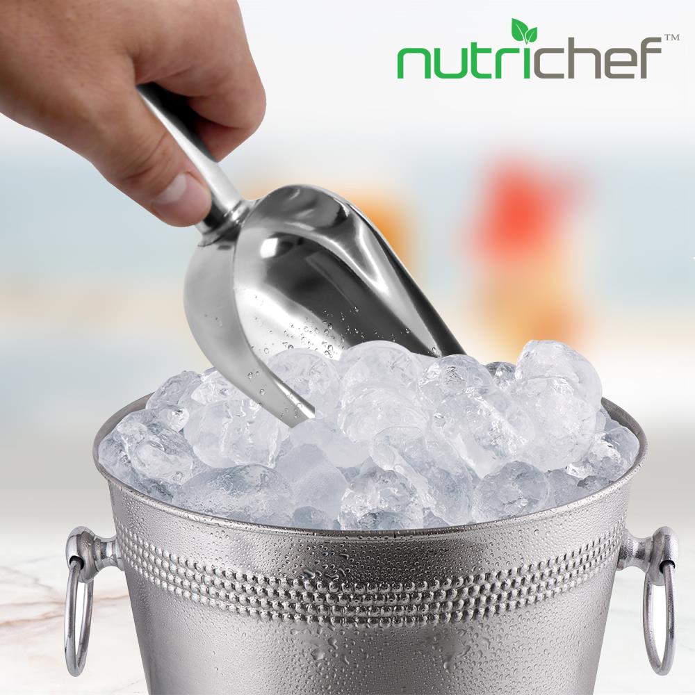 Stainless Steel Ice Scoop 12 oz Durable Dishwasher Safe - Image 7