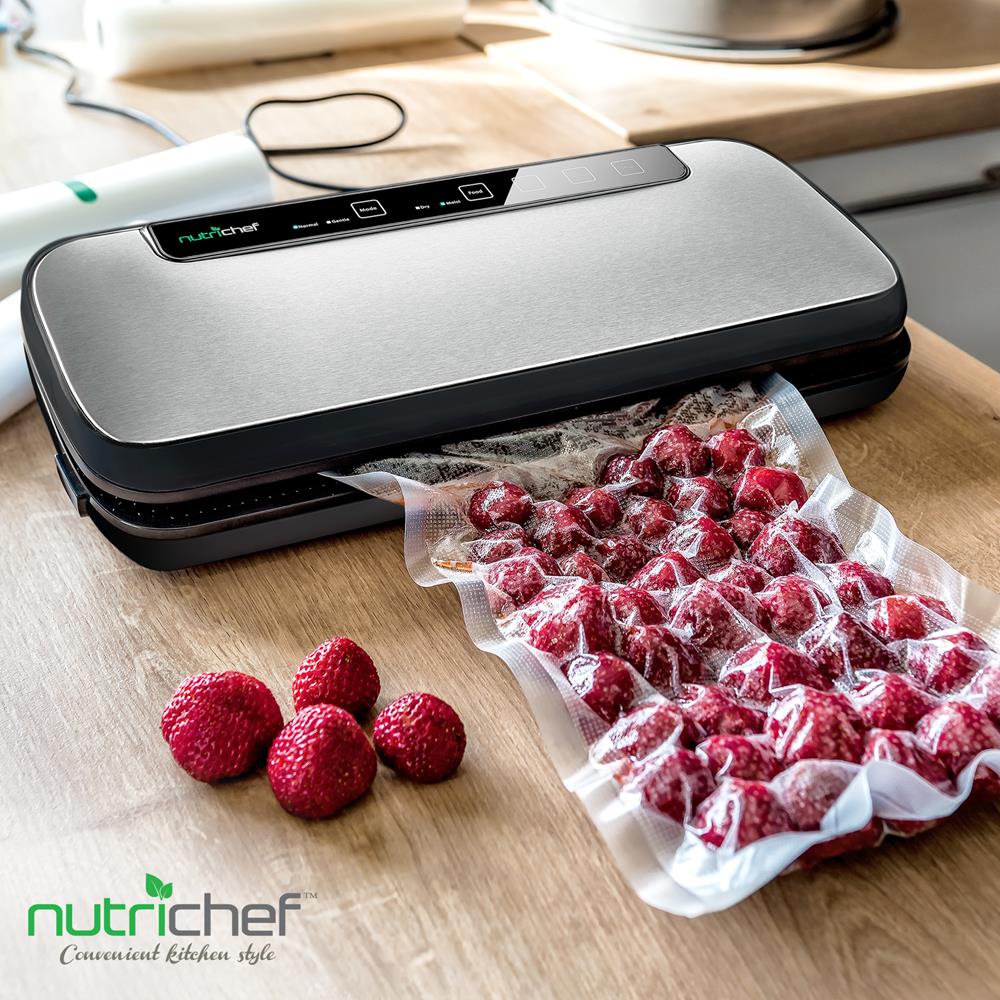 Automatic Vacuum Sealer System - Electric Air Sealing Food Preserver With Stainless Steel Housing - Image 8