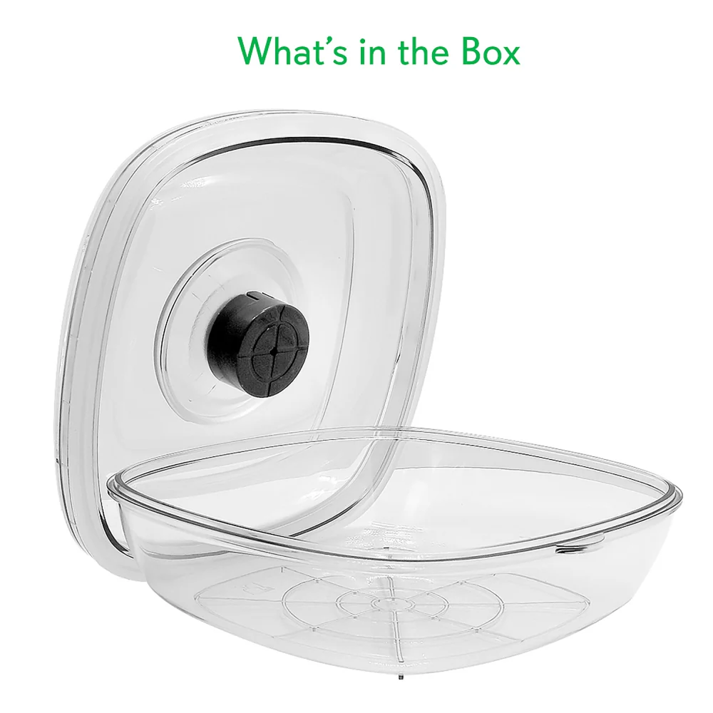 Kitchen Air Vacuum Sealer Container - Air Sealing Food Canister Accessory (1+ Liter) - Image 7