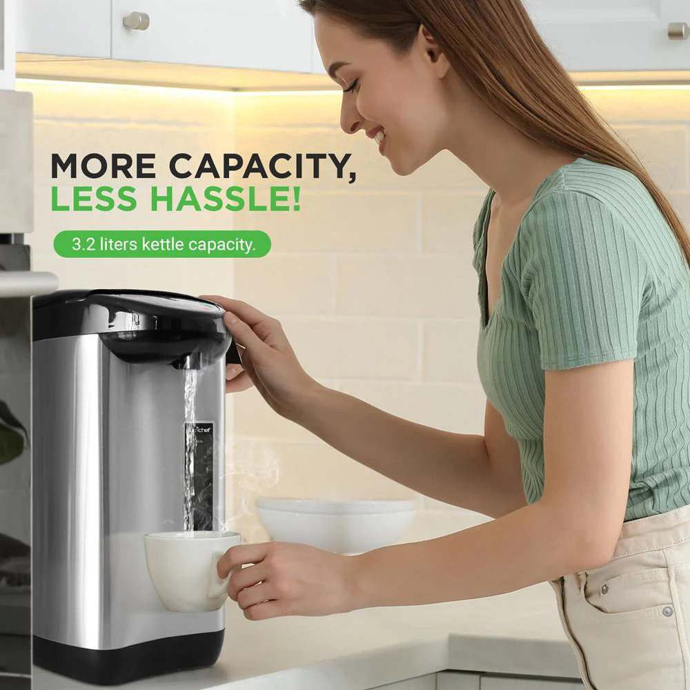 Electric Water Boiler - Quick Heating, Stainless Steel, 3.38 QT - Image 10