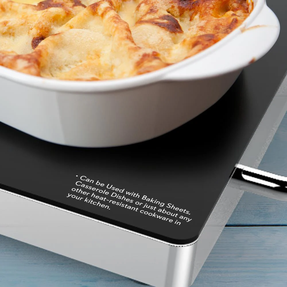 Electric Warming Tray / Food Warmer With Non-Stick Heat-Resistant Glass Plate (14.5'' X 8.6'' Heating Surface) - Image 6