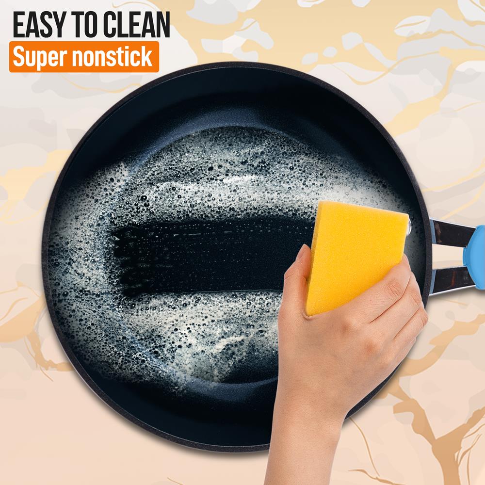 8'' Small Fry Pan - Stylish Kitchen Cookware With Elegant Diamond Pattern, Non-Stick (Works With Model: Nccw11Bd) - Image 3