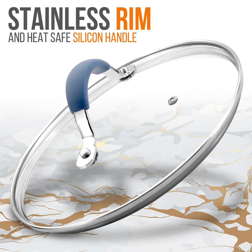 Cooking Pot Lid - See-Through Tempered Glass Lids (Works With Models: Nccw11Bl & Nccw11Bd) - Image 3