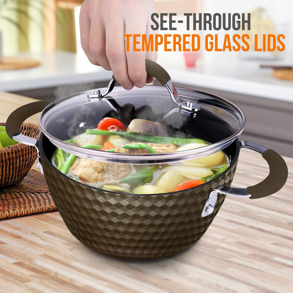 Dutch Oven Pot With Lid - Non-Stick High-Qualified Kitchen Cookware, 3.6 Quart (Works With Model: Nccw11Cof) - Image 5