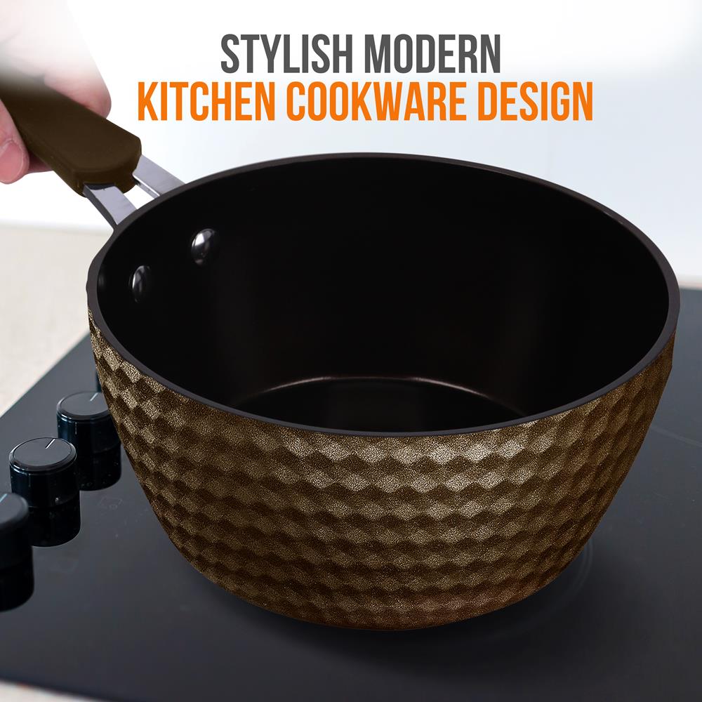 Saucepan Pot With Lid - Non-Stick High-Qualified Kitchen Cookware, 1.7 Quart (Works With Model: Nccw11Cof) - Image 4
