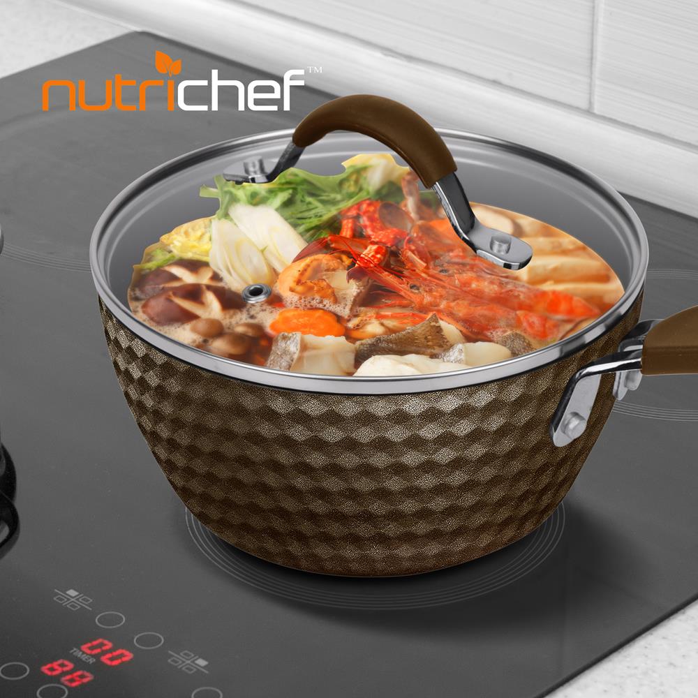 Saucepan Pot With Lid - Non-Stick High-Qualified Kitchen Cookware, 1.7 Quart (Works With Model: Nccw11Cof) - Image 6