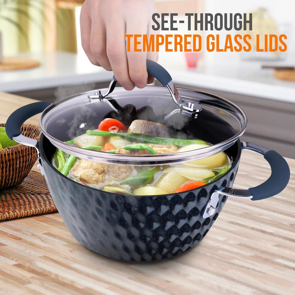 Cooking Pot With Lid - Non-Stick High-Qualified Kitchen Cookware, 2.1 Quart (Works With Model: Nccw11Ds) - Image 5