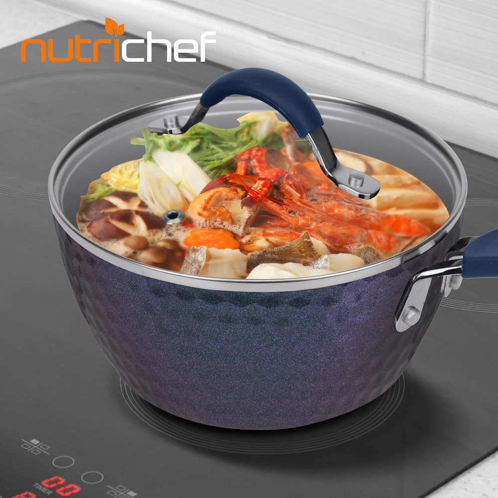 Saucepan Pot With Lid - Non-Stick High-Qualified Kitchen Cookware, 1.7 Quart (Works With Model: Nccw11Ds) - Image 6