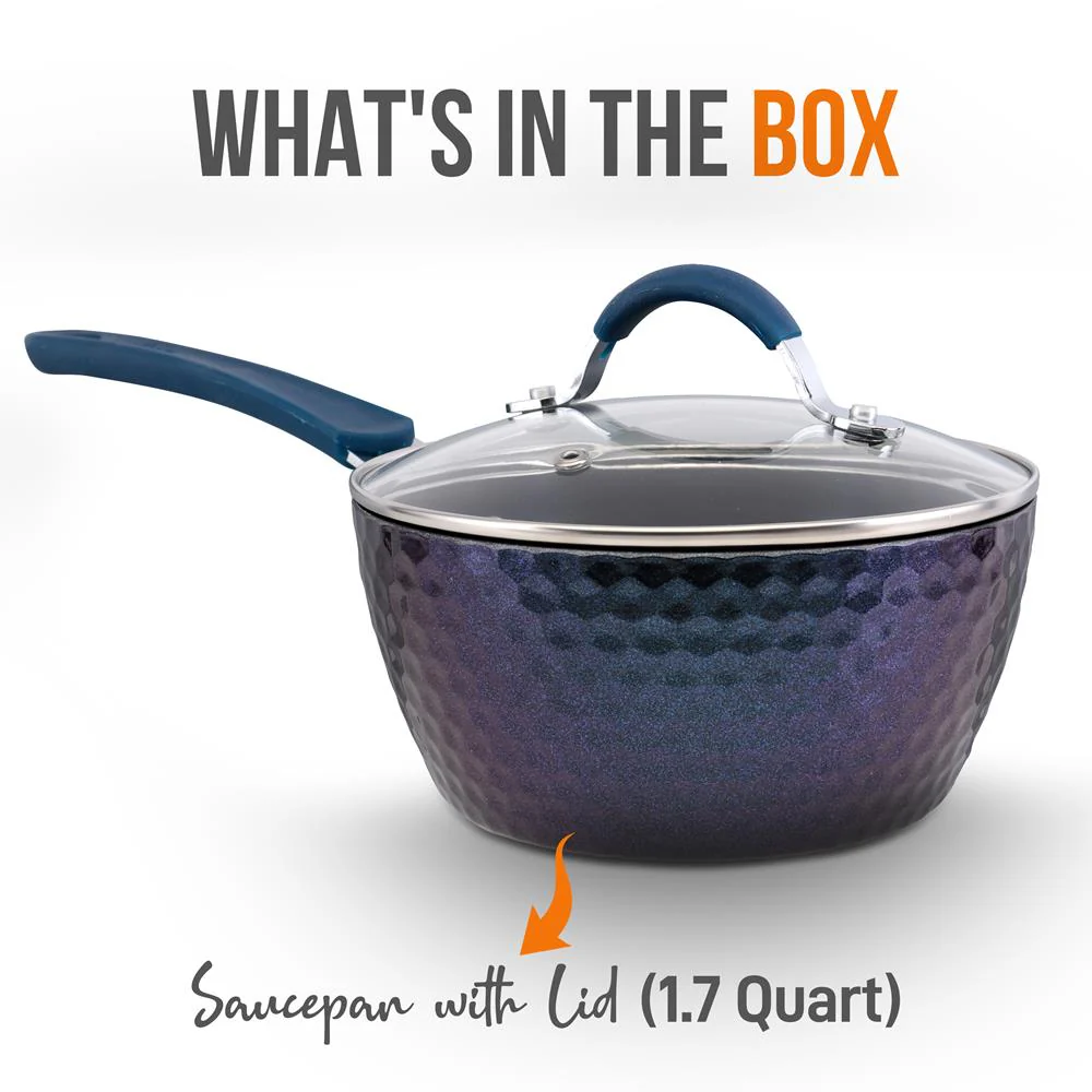 Saucepan Pot With Lid - Non-Stick High-Qualified Kitchen Cookware, 1.7 Quart (Works With Model: Nccw11Ds) - Image 7