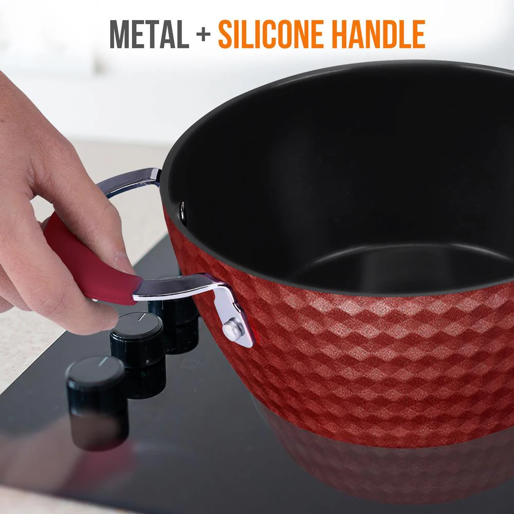 Cooking Pot With Lid - Non-Stick High-Qualified Kitchen Cookware, 2.1 Quart (Works With Model: Nccw11Rdd) - Image 4