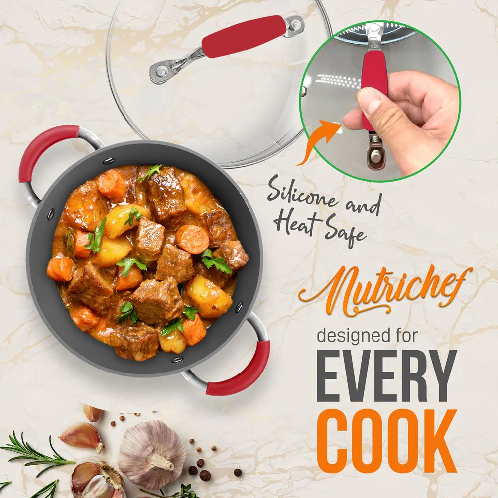 Dutch Oven Pot With Lid - Non-Stick High-Qualified Kitchen Cookware, 3.6 Quart (Works With Model: Nccw11Rdd) - Image 6