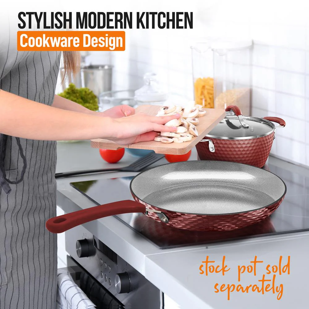 8'' Small Fry Pan - Non-Stick High-Qualified Kitchen Cookware, (Works With Model: Nccw11Rdd) - Image 6