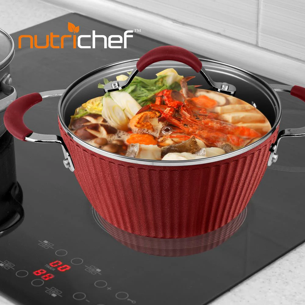 Dutch Oven Pot With Lid - Non-Stick High-Qualified Kitchen Cookware, 3.6 Quart (Works With Model: Nccw11Rdl) - Image 6