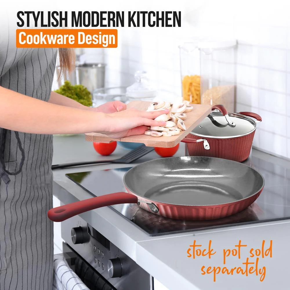 8'' Small Fry Pan - Non-Stick High-Qualified Kitchen Cookware, (Works With Model: Nccw11Rdl) - Image 3
