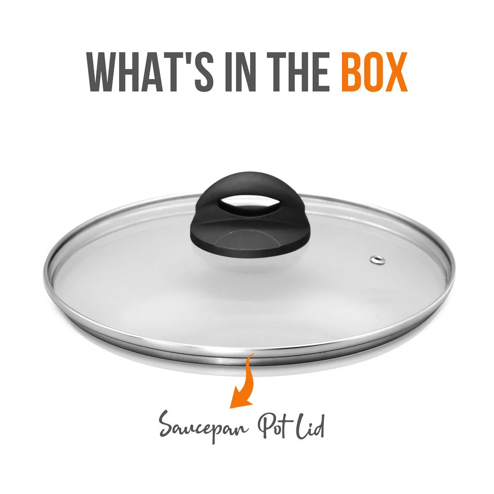 Saucepan Pot Lid - See-Through Tempered Glass Lids (Works With Model: Nccw12S) - Image 7