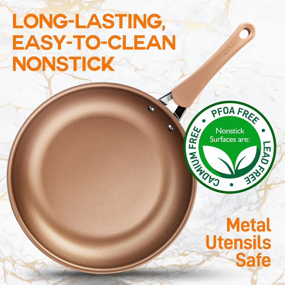 10'' Medium Fry Pan - Non-Stick High-Qualified Kitchen Cookware (Works With Models: Nccw14S & Nccw20S) - Image 5