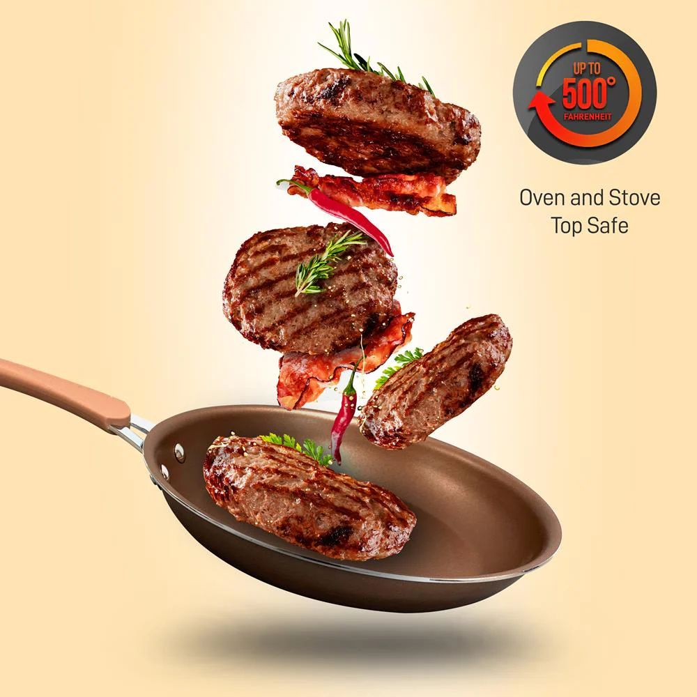 8'' Small Fry Pan - Non-Stick High-Qualified Kitchen Cookware (Works With Models: Nccw14S & Nccw20S) - Image 6