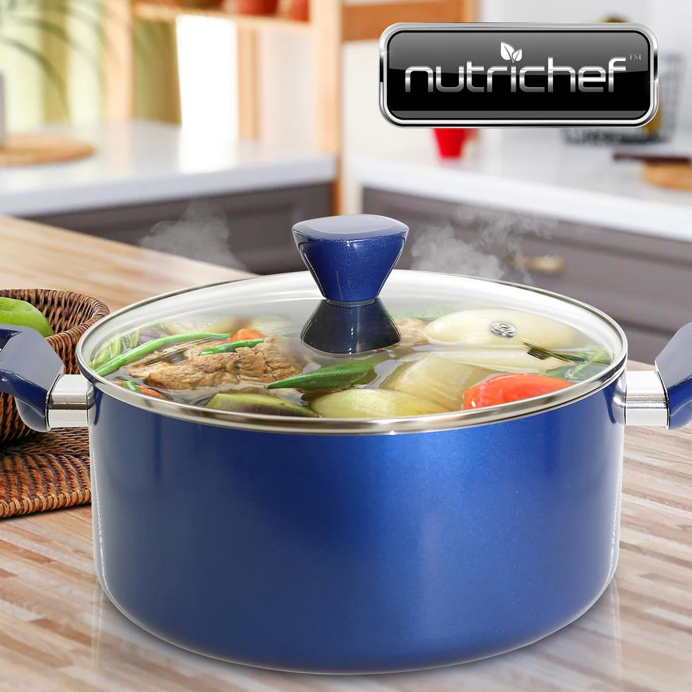 Non-Stick Casserole With Lid - High-Qualified Kitchen Cookware With See-Through Tempered Glass Lids, 5 Quart (Works With Model: Nccwa13Bu) - Image 6