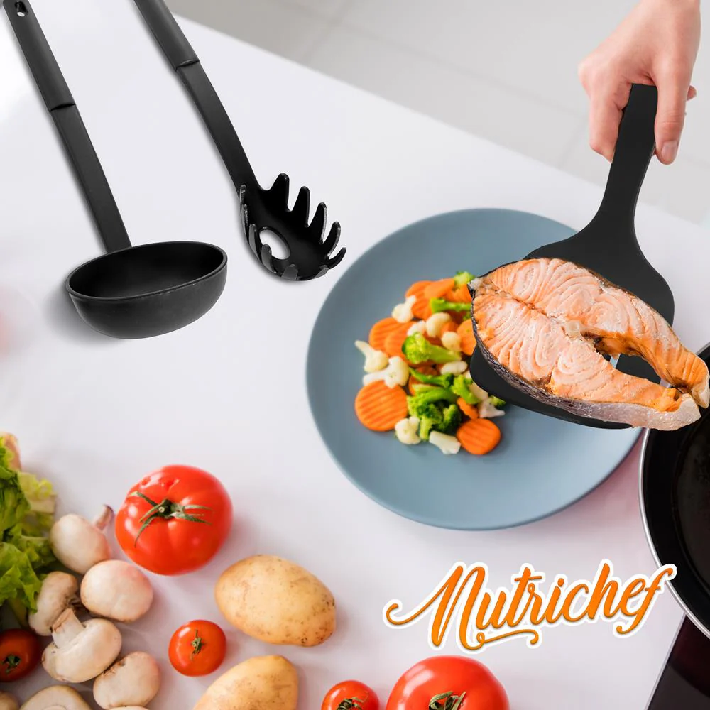 Kitchen Cooking Utensils Set - Includes Soup Ladle, Pasta Fork, And Spatula (Works With Model: Nccwa13) - Image 7
