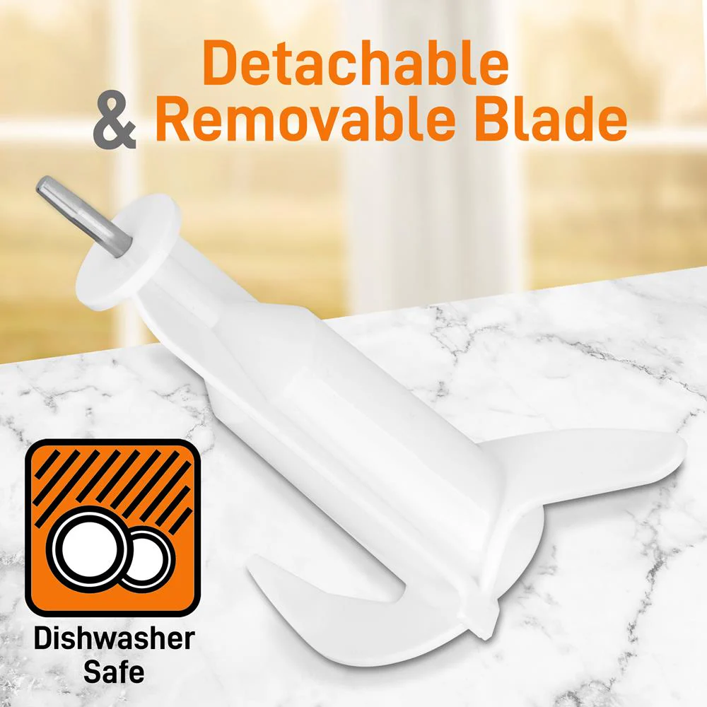 Food Processor Dough Kneading Blade - Replacement Parts For Nutrichef Multifunction Food Processor Model Number: Ncfp8 - Image 3