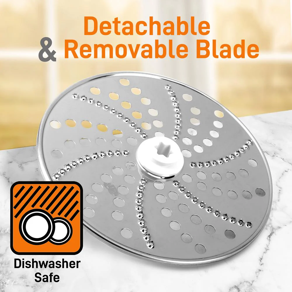 Food Processor Masher Blade Disc - Replacement Parts For Nutrichef Multifunction Food Processor Model Number: Ncfp8 - Image 3