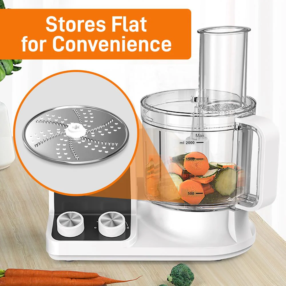 Food Processor Masher Blade Disc - Replacement Parts For Nutrichef Multifunction Food Processor Model Number: Ncfp8 - Image 4