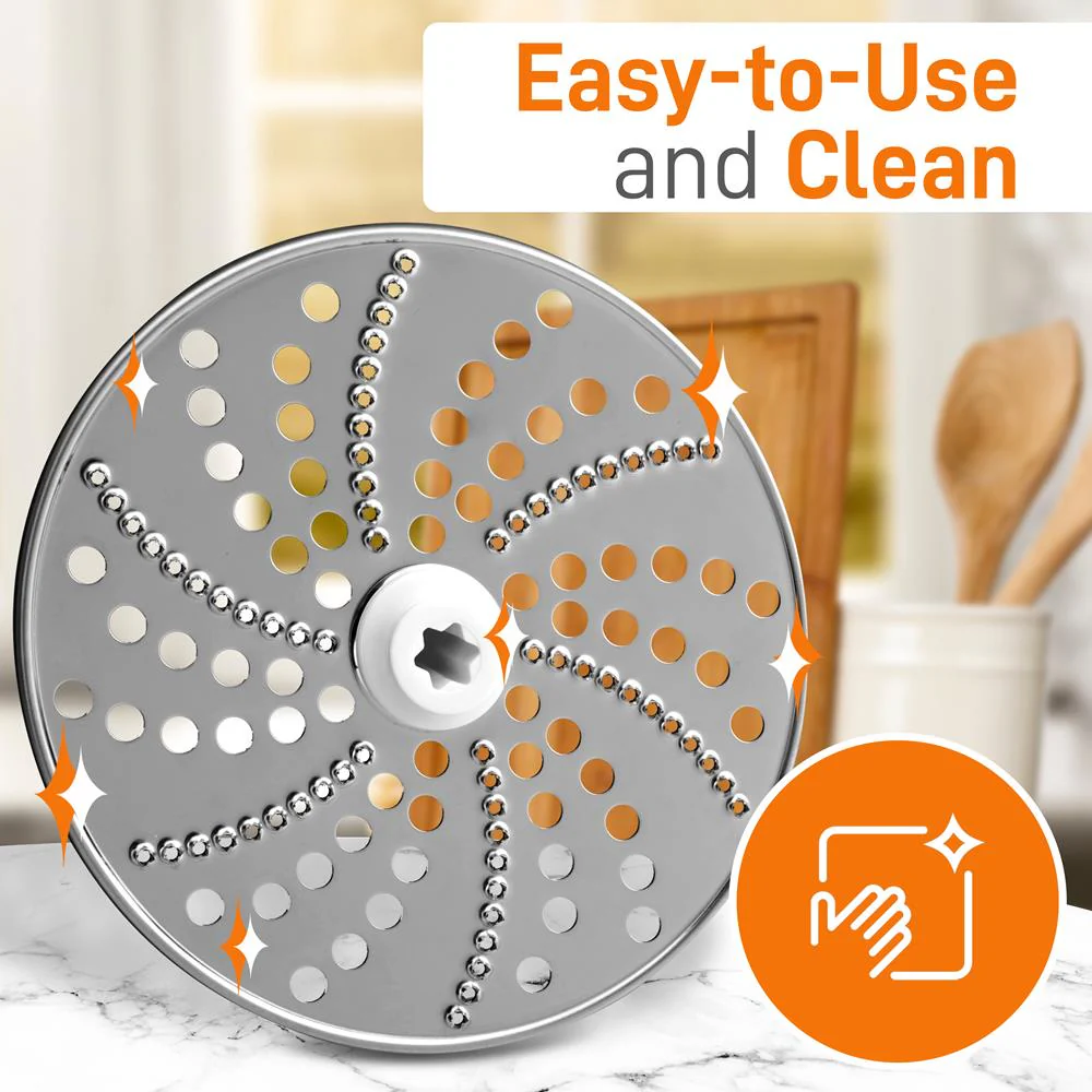 Food Processor Masher Blade Disc - Replacement Parts For Nutrichef Multifunction Food Processor Model Number: Ncfp8 - Image 5