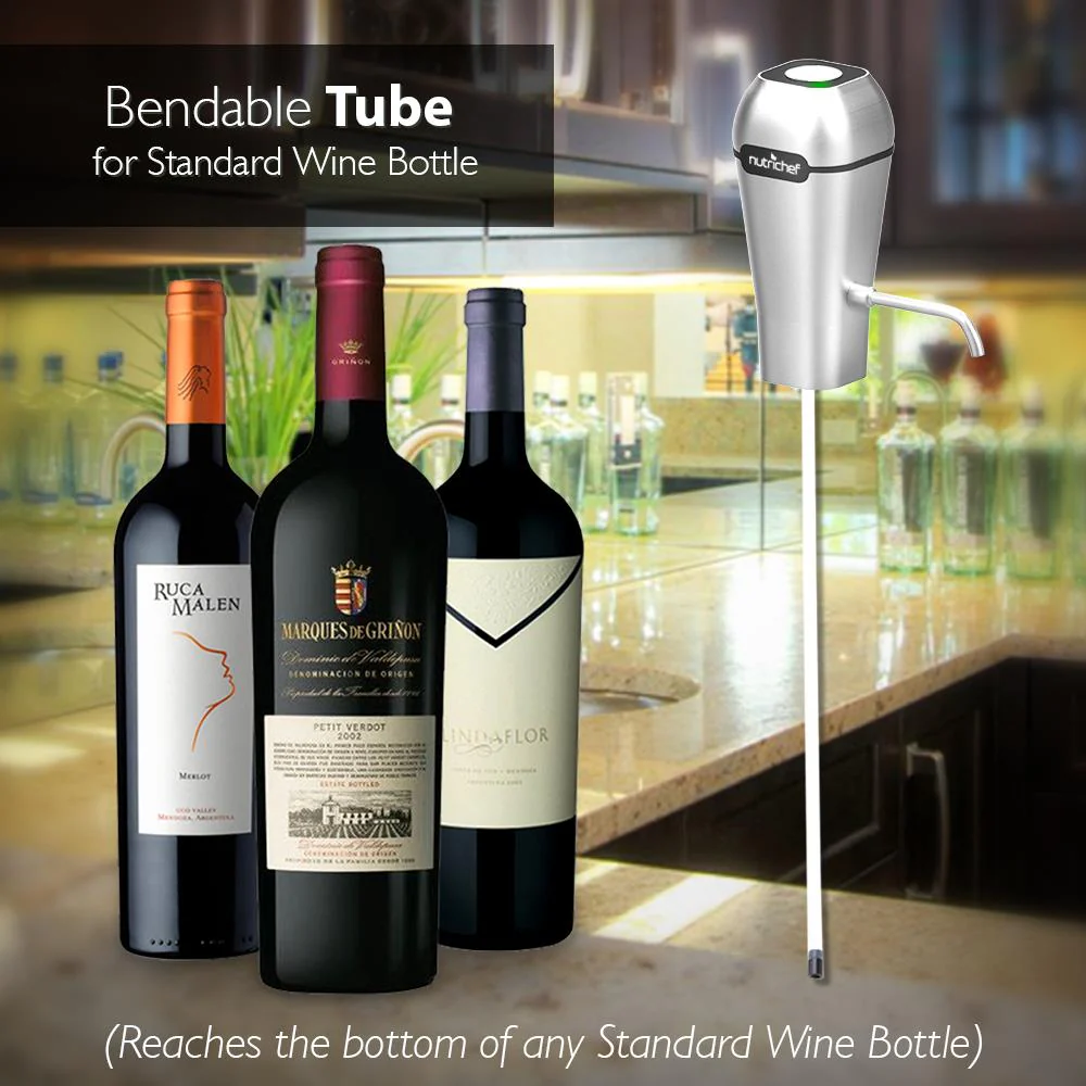 Electric Wine Pump Aerator - Automatic Wine Bottle Air Decanter Dispenser - Image 7